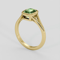 2.06 Ct. Bi Color Sapphire Ring, 18K Yellow Gold 2