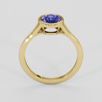 2.65 Ct. Color Change Sapphire Ring, 18K Yellow Gold 3