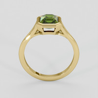 1.91 Ct. Green Sapphire Ring, 18K Yellow Gold 3
