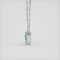 2.19 Ct. Emerald Pendant, Platinum 950 3
