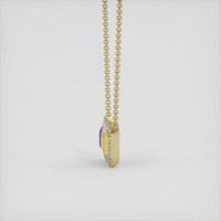 6.71 Ct. Bi Color Ametrine Pendant, 14K Yellow Gold 3