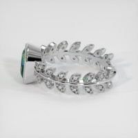 2.05 Ct. Bi Color Sapphire Ring, Platinum 950 4