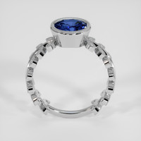 1.69 Ct. Blue Sapphire Ring, Platinum 950 3