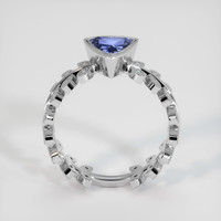 2.42 Ct. Sapphire Ring, 18K White Gold 3