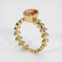 1.85 Ct. Sapphire Ring, 14K Yellow Gold 2