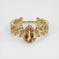 1.27 Ct. Sapphire Ring, 14K Yellow Gold 1