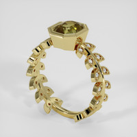 1.79 Ct. Bi Color Sapphire Ring, 14K Yellow Gold 2