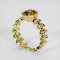 1.79 Ct. Bi Color Sapphire Ring, 18K Yellow Gold 2