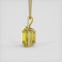 51.03 Ct. Yellow Sapphire Pendant, 18K Yellow Gold 3