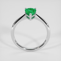 1.42 Ct. Emerald Ring, Platinum 950 3
