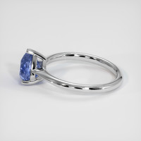1.59 Ct. Blue Sapphire Ring, Platinum 950 4