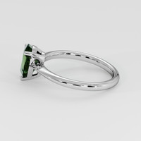 1.56 Ct. Green Sapphire Ring, Platinum 950 4