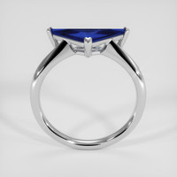 0.75 Ct. Blue Sapphire Ring, Silver 3