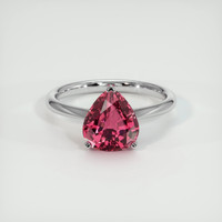 2.06 Ct. Gemstone Ring, 14K White Gold 1