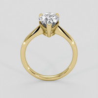 3.12 Ct. White Sapphire Ring, 10K Yellow Gold 3