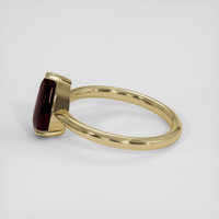 3.05 Ct. Red Spessartite Garnet Ring, 14K Yellow Gold 4