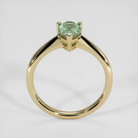 1.60 Ct. Green Sapphire Ring, 14K Yellow Gold 3