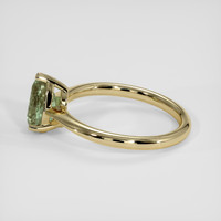1.60 Ct. Green Sapphire Ring, 14K Yellow Gold 4