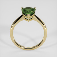 3.05 Ct. Green Sapphire Ring, 14K Yellow Gold 3
