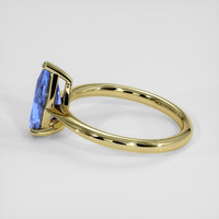 1.60 Ct. Blue Sapphire Ring, 14K Yellow Gold 4
