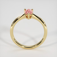 1.08 Ct. Padparadscha Sapphire Ring, 14K Yellow Gold 3