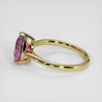 2.19 Ct. Pinkish Purple Sapphire Ring, 14K Yellow Gold 4