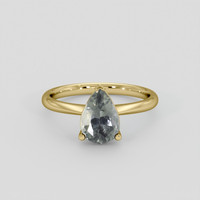 1.50 Ct. Color Change Sapphire Ring, 14K Yellow Gold 1