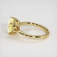3.61 Ct. Yellow Sapphire Ring, 14K Yellow Gold 4