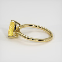 1.99 Ct. Yellow Sapphire Ring, 14K Yellow Gold 4