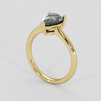 1.50 Ct. Color Change Sapphire Ring, 18K Yellow Gold 2
