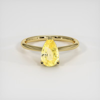 1.99 Ct. Yellow Sapphire Ring, 18K Yellow Gold 1
