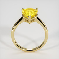 4.07 Ct. Yellow Sapphire Ring, 18K Yellow Gold 3