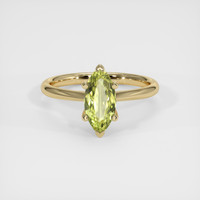 1.29 Ct. Gemstone Ring, 14K Yellow Gold 1