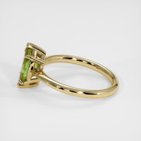 1.69 Ct. Green Sapphire Ring, 14K Yellow Gold 4