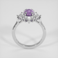 2.29 Ct. Purple Sapphire Ring, Platinum 950 3