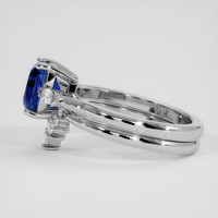 1.82 Ct. Blue Sapphire Ring, Platinum 950 4