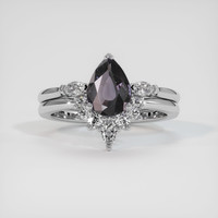 1.55 Ct. Gemstone Ring, Platinum 950 1