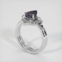 1.55 Ct. Gemstone Ring, Platinum 950 2