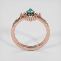 0.32 Ct. Alexandrite Ring, 18K Rose Gold 3