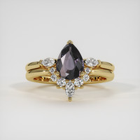 1.55 Ct. Gemstone Ring, 14K Yellow Gold 1
