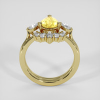 1.58 Ct. Yellow Sapphire Ring, 18K Yellow Gold 3