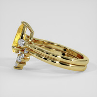 1.58 Ct. Yellow Sapphire Ring, 18K Yellow Gold 4