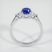 2.04 Ct. Blue Sapphire Ring, Platinum 950 3