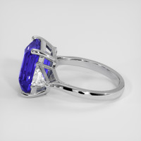 5.23 Ct. Blue Sapphire Ring, Platinum 950 4