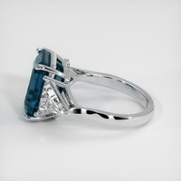 8.60 Ct. Sapphire Ring, Platinum 950 4