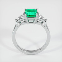 1.17 Ct. Emerald  Ring - Platinum 950
