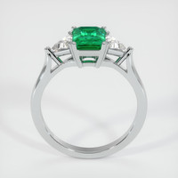 1.46 Ct. Emerald Ring, Platinum 950 3