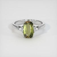 1.79 Ct. Gemstone Ring, Platinum 950 1