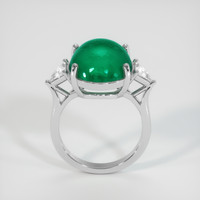 10.07 Ct. Emerald Ring, Platinum 950 3