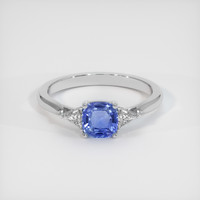 1.31 Ct. Sapphire Ring, Platinum 950 1